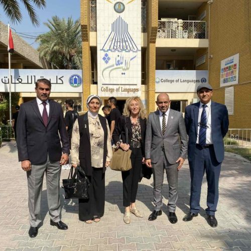 College of Languages , French Embassy Delegation Coordinating New International Cooperation