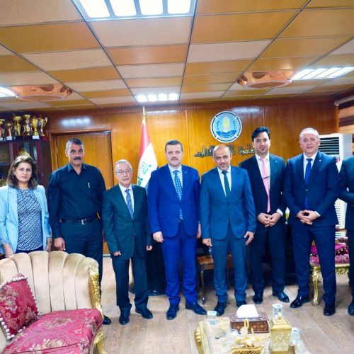 President of the Turkish Gazi University, hosted by the Deanship of the College of Languages at the University of Baghdad4