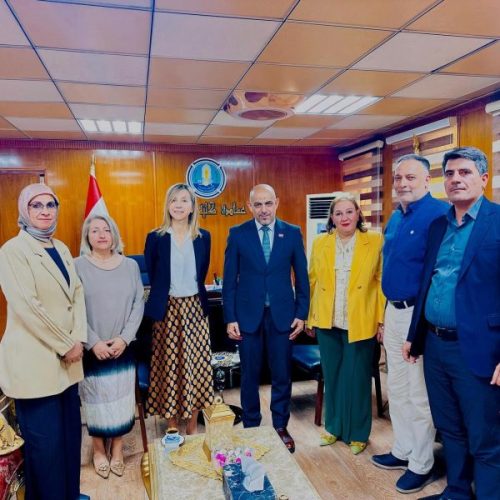 The College of Languages Hosts the Ambassador of the Kingdom of Spain in Baghdad