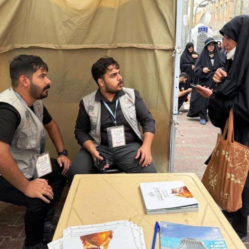Languages ​​enhance the values ​​of volunteer work during the Arbaeen pilgrimage (3)