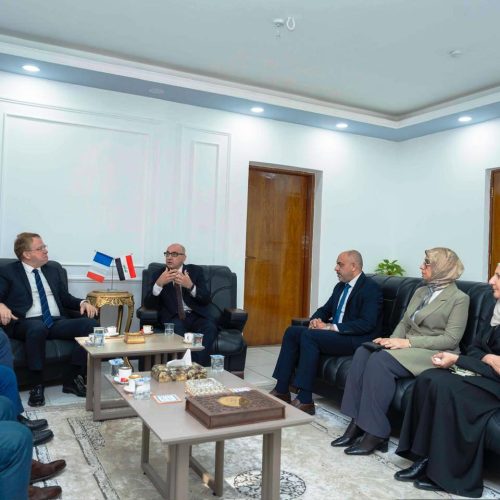 College of Languages Welcomes the French Ambassador to Discuss Prospects for Academic and Cultural Cooperation (5) College of Languages Welcomes the French Ambassador to Discuss Prospects for Academic and Cultural Cooperation (5)